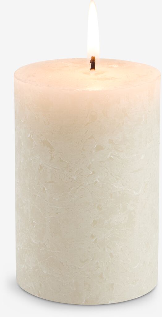 Sveća RENE Ø7xV10cm natur