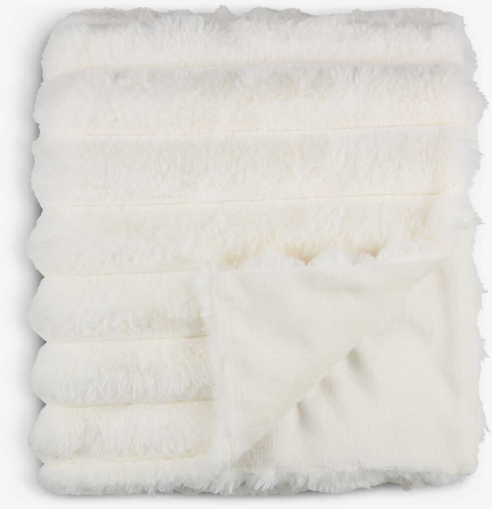 Ćebe FJELLPRYD 130x170cm bela