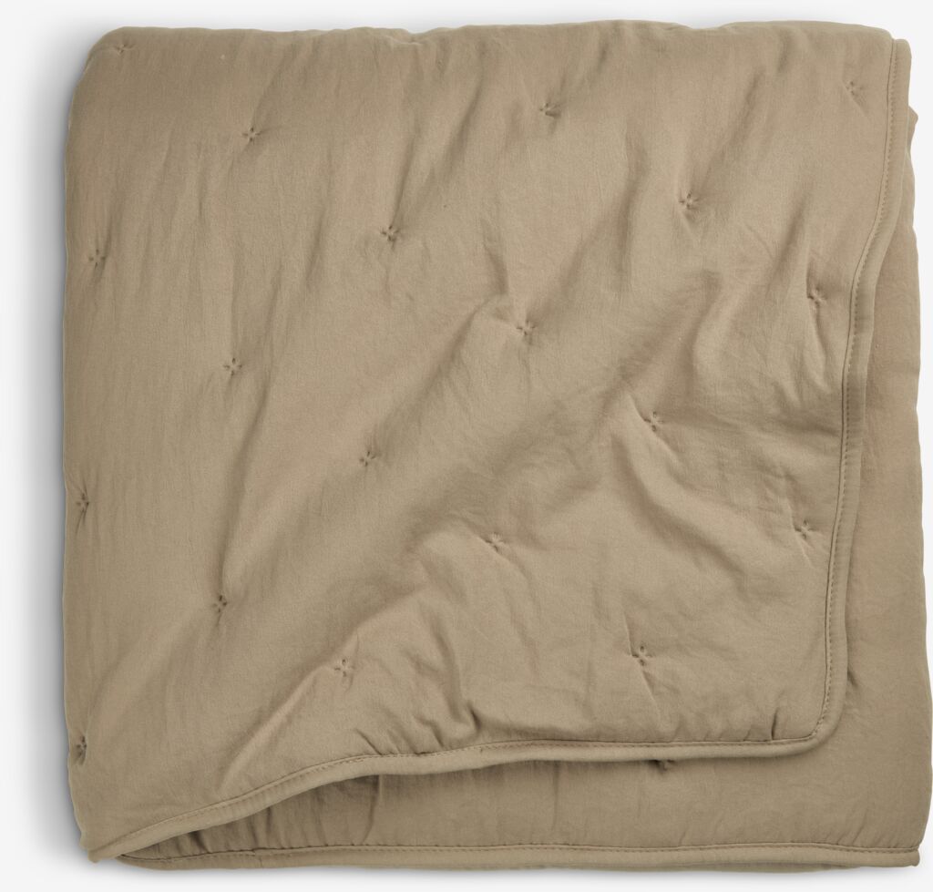 Štepano ćebe SKOGSTRY 130x180cm tamni pijesak