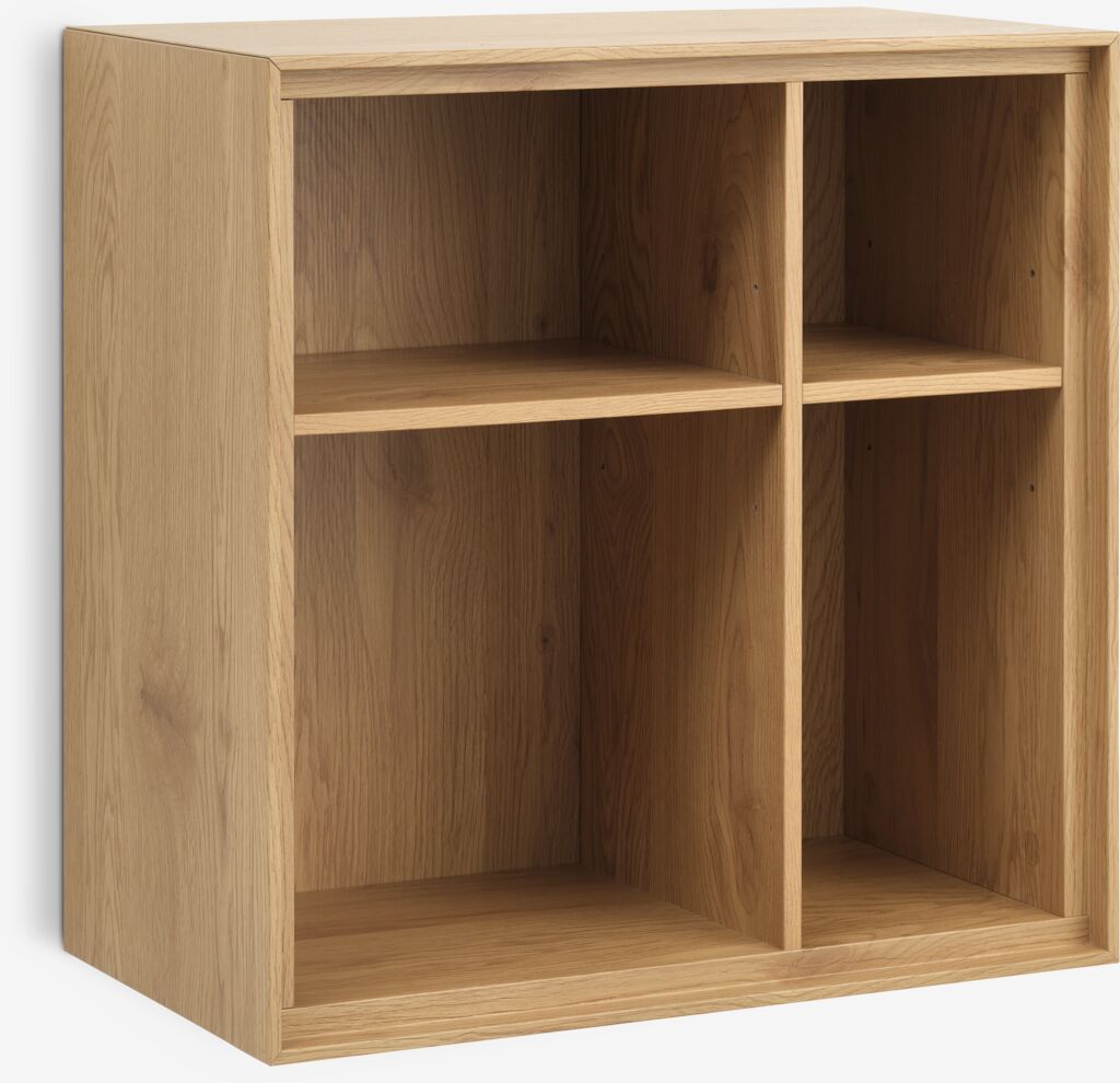 Zidna polica GEDSER hrast