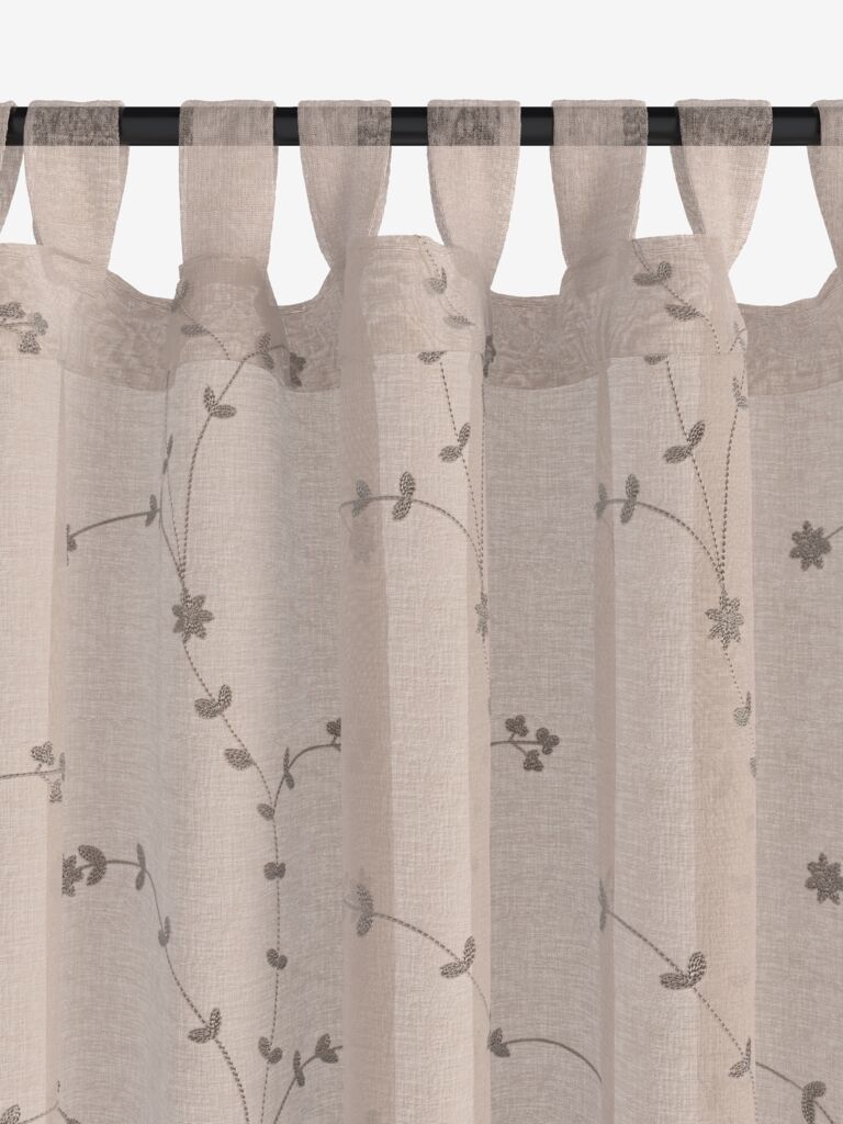 Zavjesa DOLMA 1x140x245 vez pesak