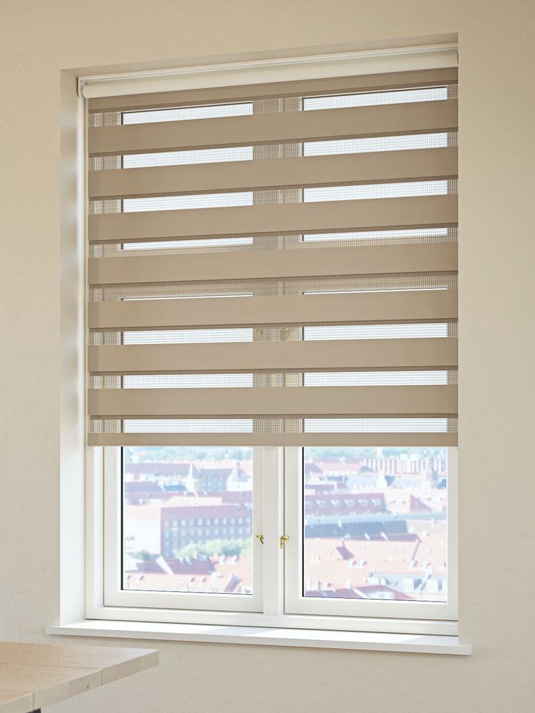 Roletna Duo FEMRIS 70x180cm sivk-braon