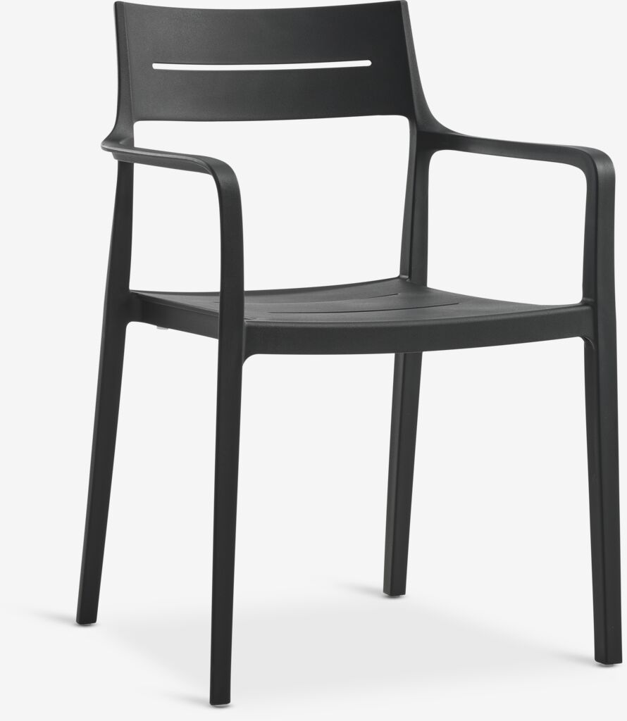 Baštenska stolica INGSTRUP crna