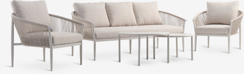 Baštenska garnitura HOLMESTRAND 5os. bež