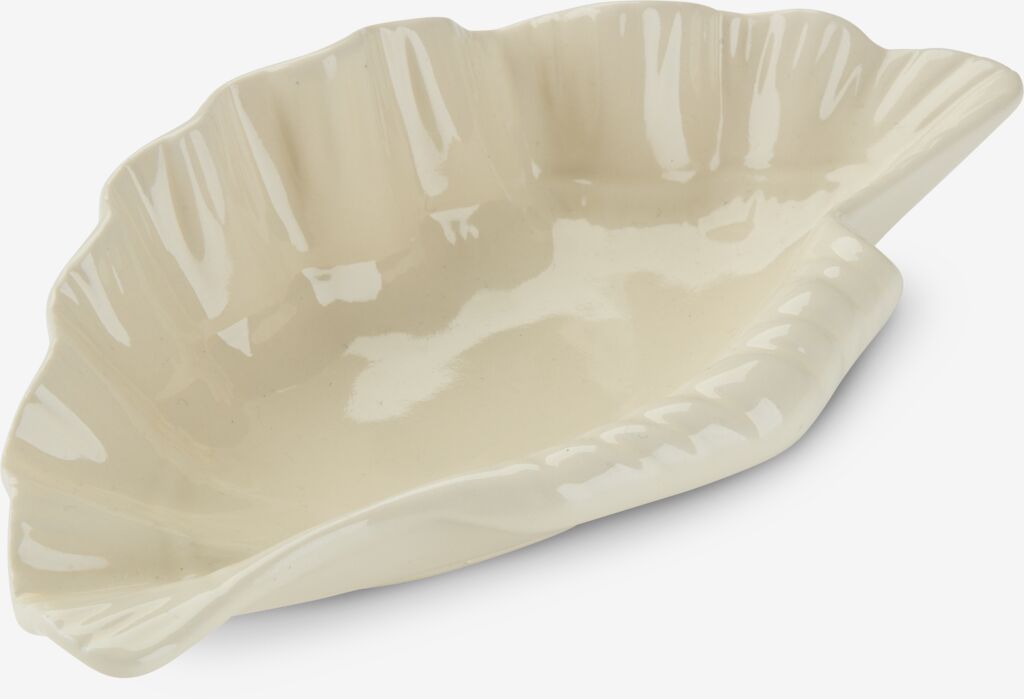 Posuda za sitnice STUGUN Š11xD20xV5cm prlj. bijela