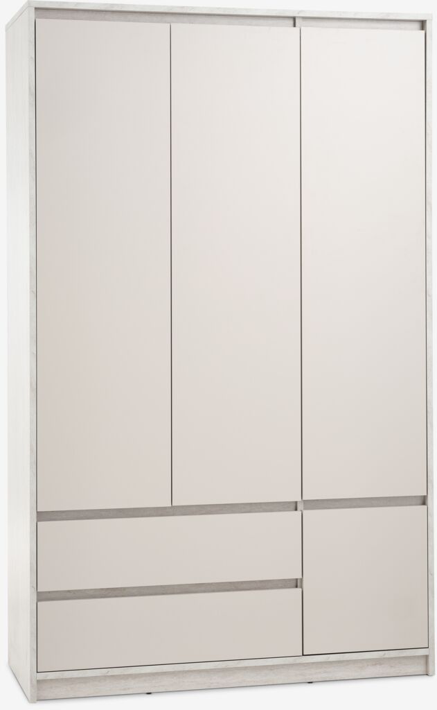 Ormar BILLUND 119x193 travertin/bež