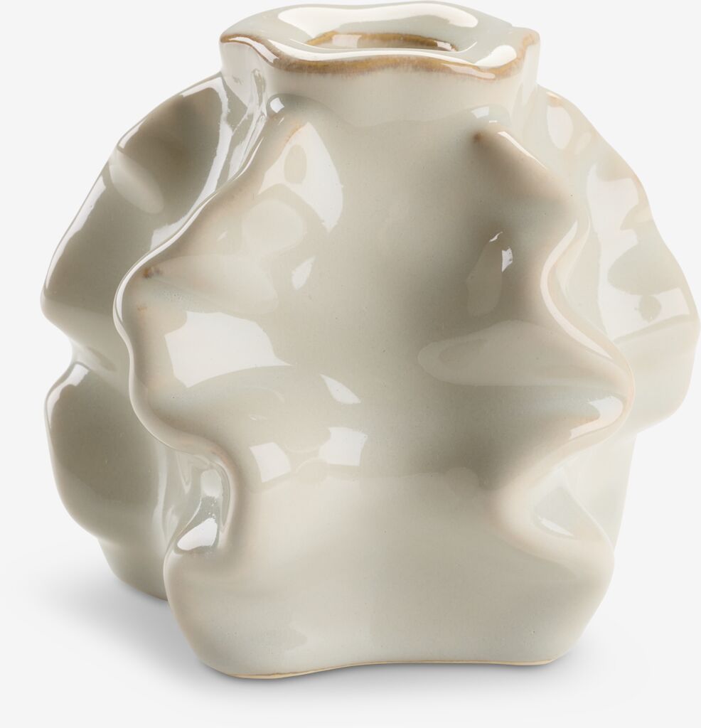 Svijećnjak VILHELM Ø10xV9cm natur