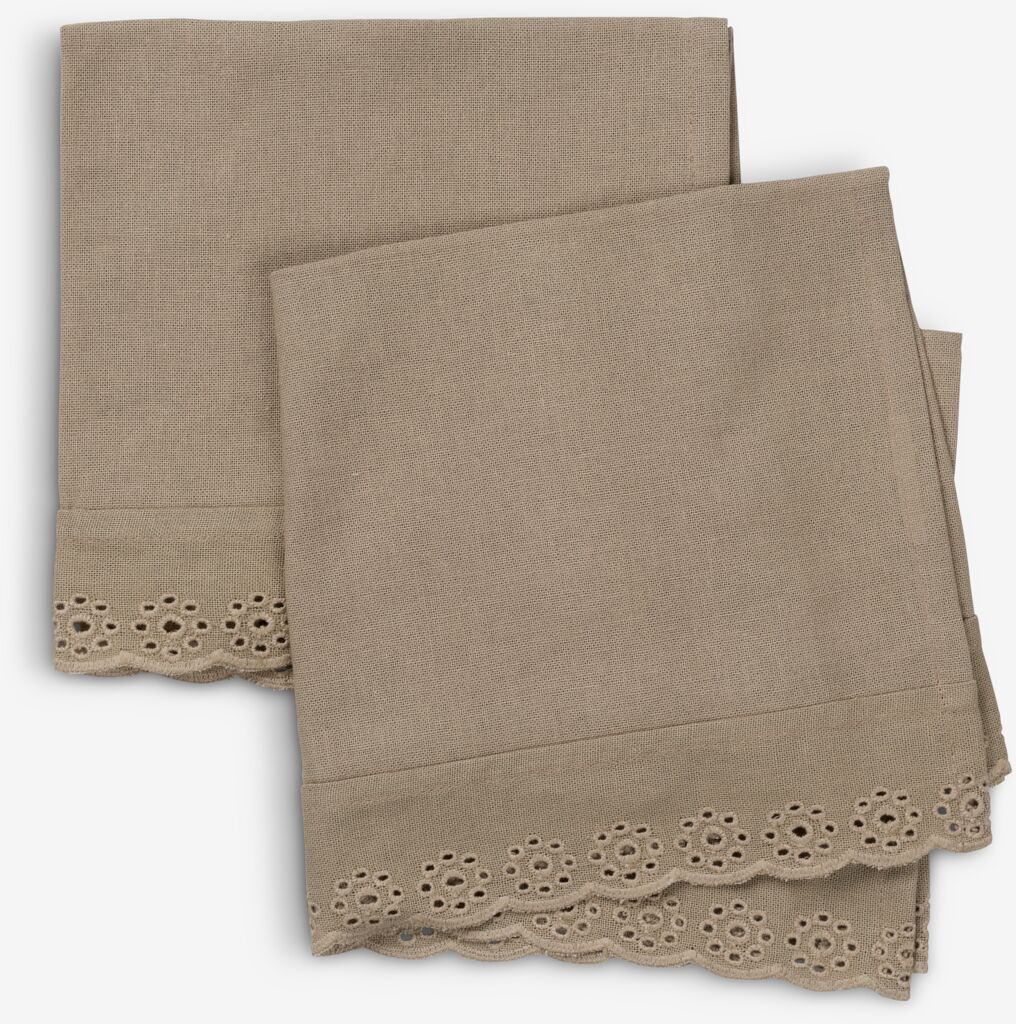 Platnena salveta STRANDTORN 40x40 pijesak 2kom/p