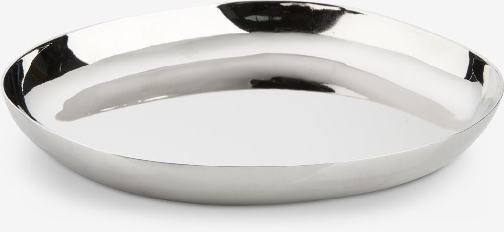 Ukrasna tacna THYGE Ø13cm hrom