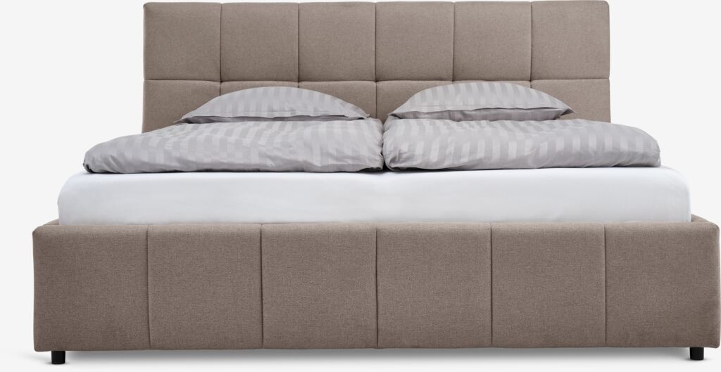 Ram kreveta VEMMELEV 160x200 tamni pijesak