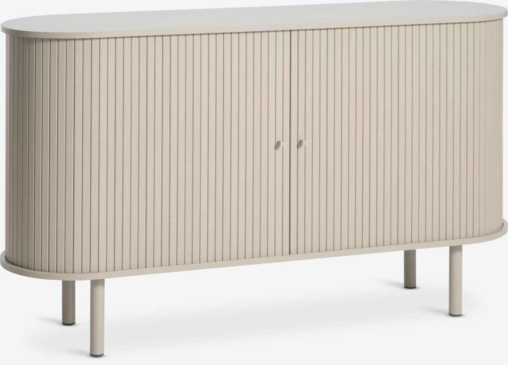 Komoda DYVIG 140cm 2 rolo vrata pijesak