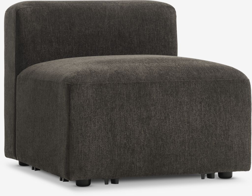 Sofa modul SKEJBY centralni tamno braon tkanina