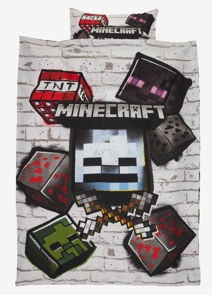 Posteljina MINECRAFT 140X200/50X70/75cm